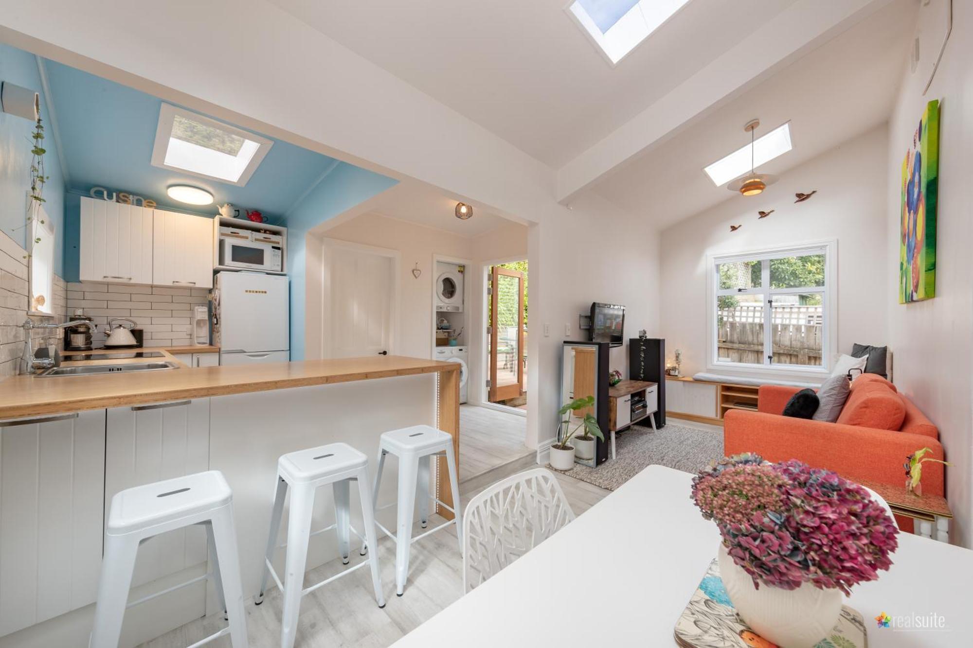 Peaceful & Private City Cottage With Carparks Wellington Buitenkant foto
